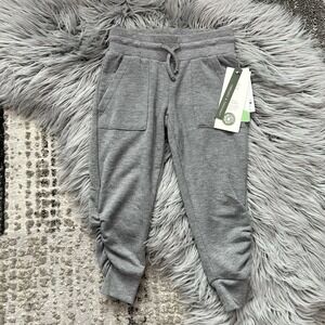 Threads 4 Thought Girls Lina Ruched‎ Fleece Joggers Size 2T ($35) So Very Soft!
